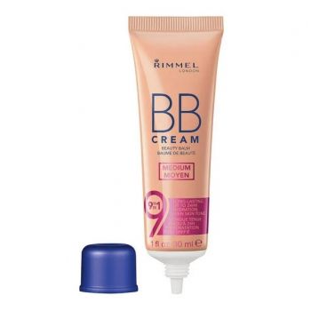 BB Cream Rimmel London 9 in 1, Medium, 30 ml la reducere