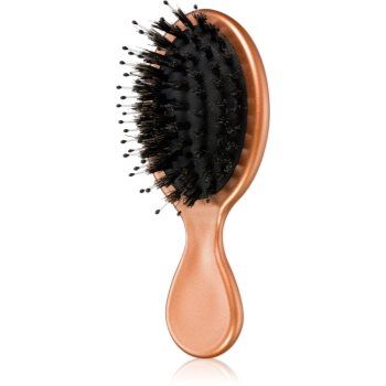 BrushArt Hair Boar bristle travel hairbrush perie de par cu peri de mistret la reducere