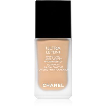 Chanel Ultra Le Teint Flawless Finish Foundation machiaj matifiant de lungă durată pentru uniformizarea nuantei tenului