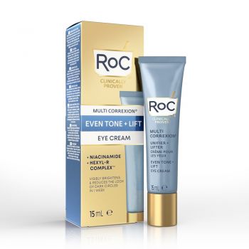 Crema pentru conturul ochilor Multi Correxion Even Tone and Lift Roc, 15 ml de firma original