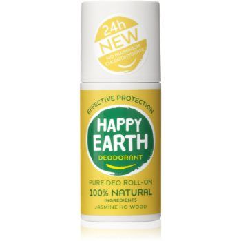 Happy Earth 100% Natural Deodorant Roll-On Jasmine Ho Wood Deodorant roll-on