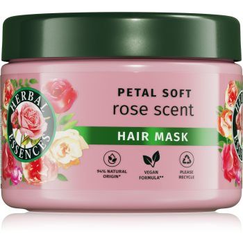Herbal Essences Rose Scent Petal Soft mască nutritivă pentru păr foarte uscat