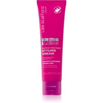 Lee Stafford Grow Strong & Long Styling Cream crema styling cu proteine de firma original