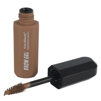 Mascara pentru Sprancene rezistent la transfer, Kiss Beauty Brow Gel, 10 ml de firma original