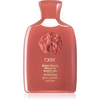 Oribe Bright Blonde sampon violet neutralizeaza tonurile de galben