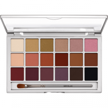 Paleta farduri de ochi Kryolan Eye Shadow Variety 18 culori V6 20g