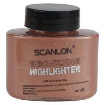 Pudra iluminatoare Bronzanta Scanlon, 03, 28 g