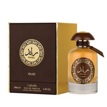 Apa de Parfum pentru Barbati - Lattafa Perfumes EDP Ra’ed Oud, 100 ml de firma originala