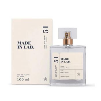 Apa de Parfum pentru Femei - Made in Lab EDP No. 51, 100 ml