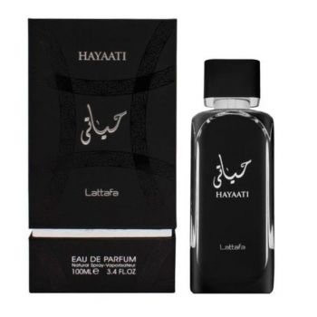 Apa de Parfum Unisex - Lattafa Perfumes EDP Hayaati Silver, 100 ml ieftin