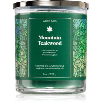 Bath & Body Works Mountain Teakwood lumânare parfumată