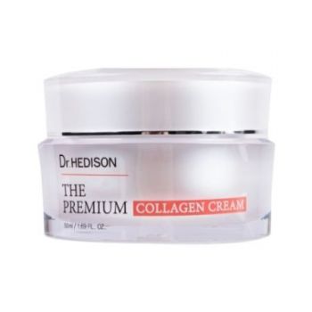 Crema anti-rid The Premium Collagen Cream Dr Hedison, 50 ml ieftin