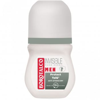 Deodorant Roll-on Borotalco Men Invisible, 50 ml (Gramaj: 3 x 40 ml) ieftin