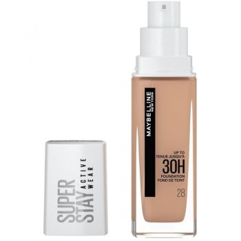 Fond de ten, Maybelline, Super Stay Active Wear, 28 Soft Beige, 30 ml
