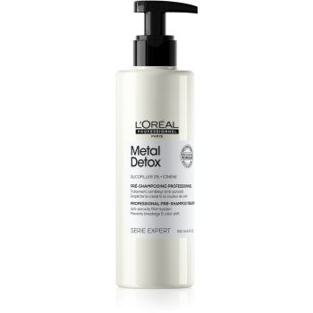 L’Oréal Professionnel Serie Expert Metal Detox tratament pre-sampon pentru par vopsit si deteriorat