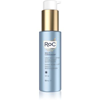 RoC Multi Correxion Even Tone + Lift crema de zi pentru fermitate pentru uniformizarea culorii pielii
