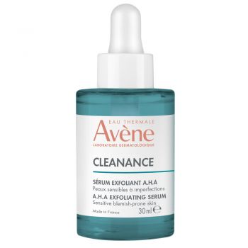 Ser exfoliant cu AHA Cleanance Avene, 30 ml