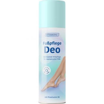Spray deodorant pentru picioare, potrivit pentru piele sensibila, cu provitamina B5 x 200 ml