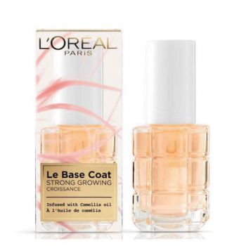 Baza tratament pentru cresterea unghiilor cu Ulei de Camelie, L Oreal Paris, 13.5 ml la reducere