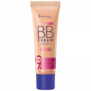 BB Cream Rimmel London 9 in 1, SPF15, Medium, 30 ml ieftin