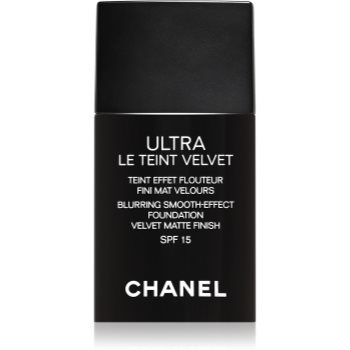 Chanel Ultra Le Teint Velvet machiaj persistent SPF 15