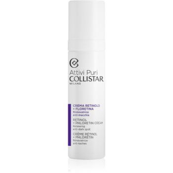 Collistar Attivi Puri® Retinol + Phloretin Crema de noapte activa pentru reducerea petelor pigmentare cu retinol
