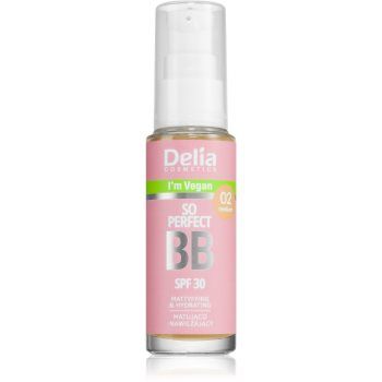 Delia Cosmetics BB So Perfect crema BB matifianta cu efect de hidratare