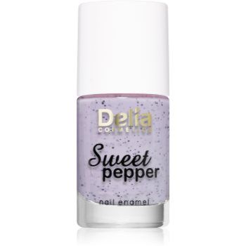 Delia Cosmetics Sweet Pepper Black Particles lac de unghii de firma original