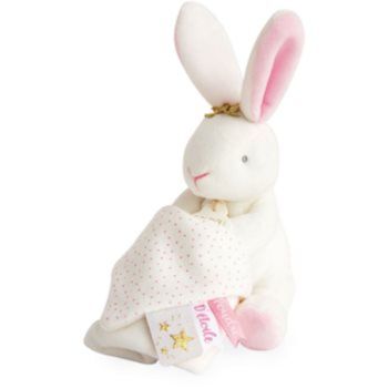 Doudou Gift Set Bunny Rabbit jucărie de pluș pentru nou-nascuti si copii
