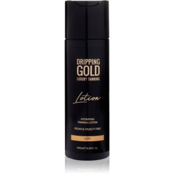 Dripping Gold Luxury Tanning Lotion lotiune hidratanta pentru bronzare pentru un bronz intens