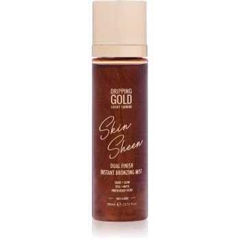 Dripping Gold Luxury Tanning Skin Sheen ceață de piele pentru bronzare pentru corp