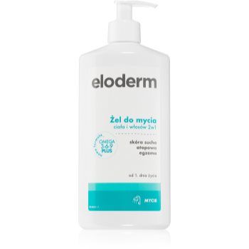 Eloderm Body & Hair Shower Gel gel de duș pentru corp și păr pentru nou-nascuti si copii