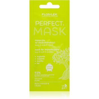 FlosLek Laboratorium Perfect masca de fata pentru curatare pentru pielea cu imperfectiuni