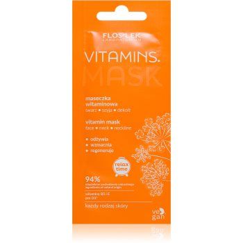 FlosLek Laboratorium Vitamins Masca faciala cu vitamine ieftina