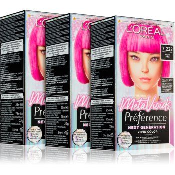 L’Oréal Paris Préférence Meta Vivids vopsea de par semi-permanenta de firma original