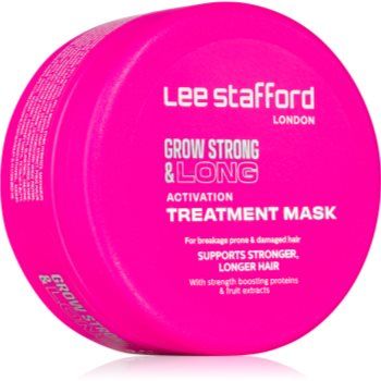 Lee Stafford Grow Strong & Long Activation Treatment Mask Masca de par împotriva părului fragil