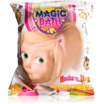 Masha & The Bear Magic Bath Bath Bomb bile eferverscente pentru baie