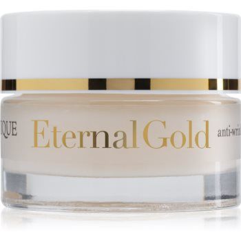 Organique Eternal Gold Anti-Wrinkle Therapy cremă de ochi corectoare pentru cearcăne și riduri cu aur de 24 de karate