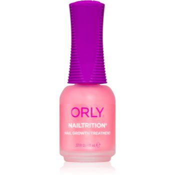 Orly Nailtrition lac care stimulează creșterea unghiilor cu efect de nutritiv