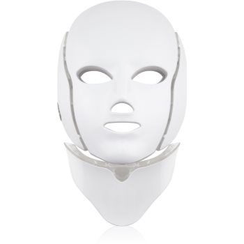 PALSAR7 LED Mask Face and Neck White mască de tratament cu LED pentru față și gât