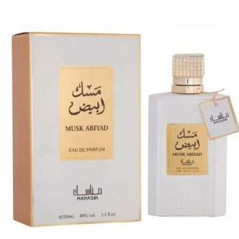 Parfum indian unisex MUSK ABIYAD by Manasik Eau De Parfum, 100 ml