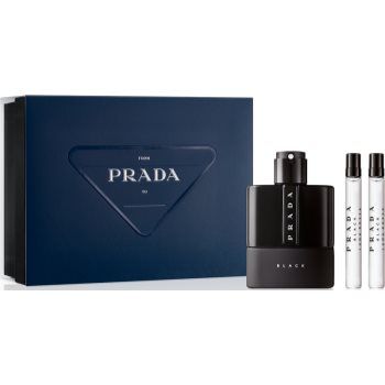 Prada Luna Rossa Black set cadou pentru bărbați ieftin