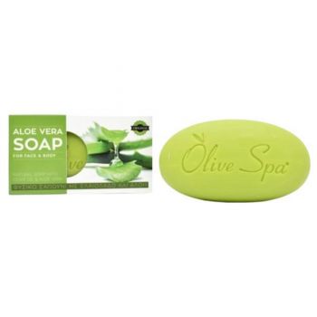 Sapun terapeutic cu Aloe Vera, Olive Spa, 90 g ieftin