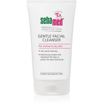 Sebamed Sensitive Skin Lotiune pentru spalare cu efect catifelant faciale