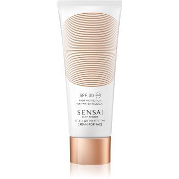 Sensai Silky Bronze Cellular Protective Cream crema contur pentru bronzat SPF 30 de firma originala