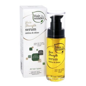 Ser pentru par tonifiant cu keratina, provitamina B5, ulei de argan, Hairwonder, 30 ml ieftin