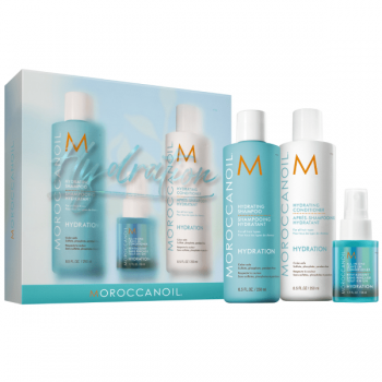 Set de par Moroccanoil Hydration Spring Gift Kit 2x250ml1x50ml 1x10ml