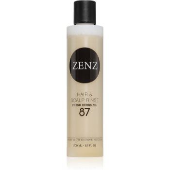 ZENZ Organic Fresh Herbs No. 87 ingrijire intensiva pentru refacerea scalpului