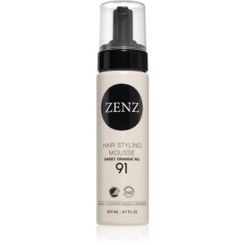 ZENZ Organic Sweet Orange No. 91 spuma pentru par deteriorat de firma original