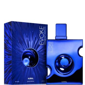 Ajmal, Evoke Midnight Edition Apa de Parfum, Barbati (Gramaj: 90 ml)